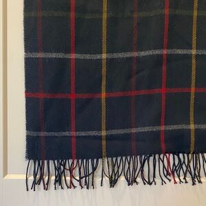 J. Crew Factory Men’s Plaid Fringe Scarf